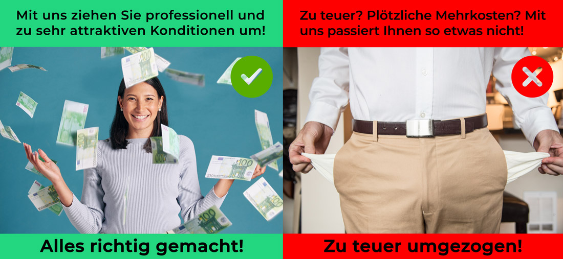 Attraktive Umzugspreise bei Müller Umzüge Attraktive Umzugspreise bei Müller Umzüge